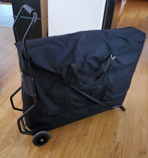 Portable massage table