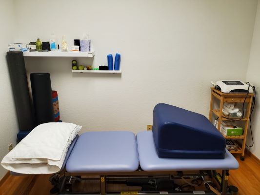 private room in physical therapy office